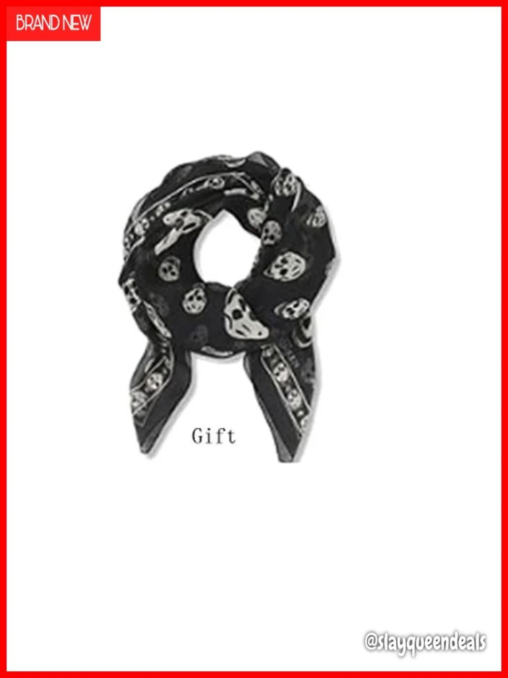 Faux Leather Skull Print Hobo Shoulder Bag Tote with Chain Strap Gift